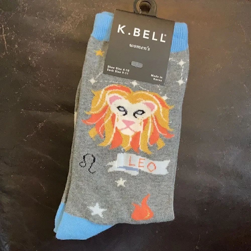 K. Bell Horoscope Signs Single Pairs Socks - Picture 9 of 10